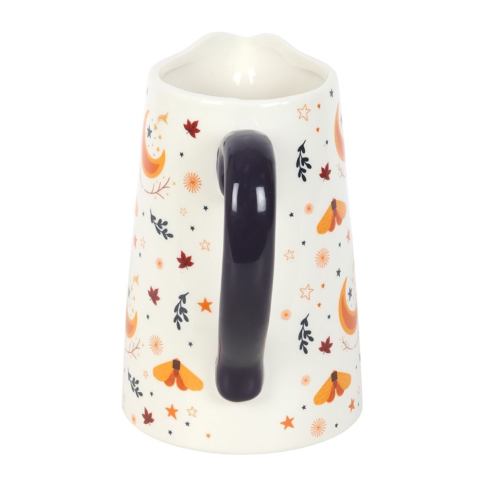Something Different - Autumn Magic Harvest Moon Print Ceramic Carafe de fleurs - Multicolore